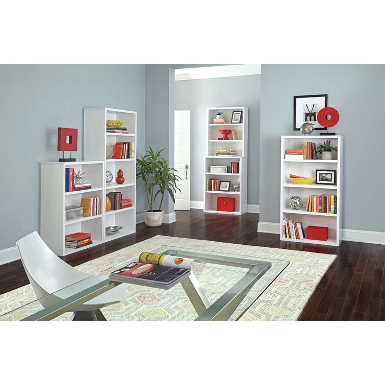 Decorative Bookcases 58.52'' H x 30'' W Standard Bookcase - 3
