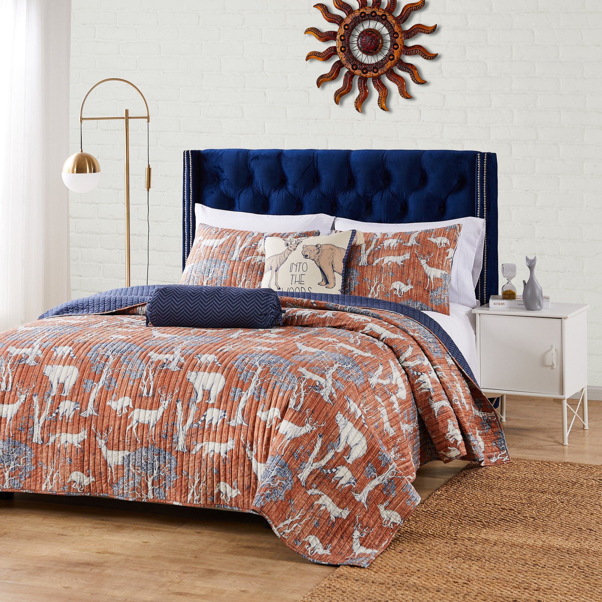 saffron quilt cover set