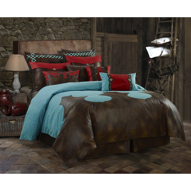 Microfiber Rustic Comforter Set 