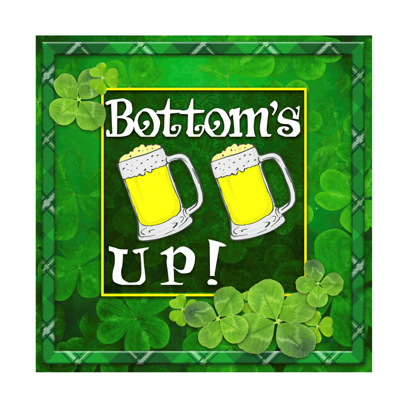 St Patricks Day 010 by - Wrapped Canvas Graphic Art
