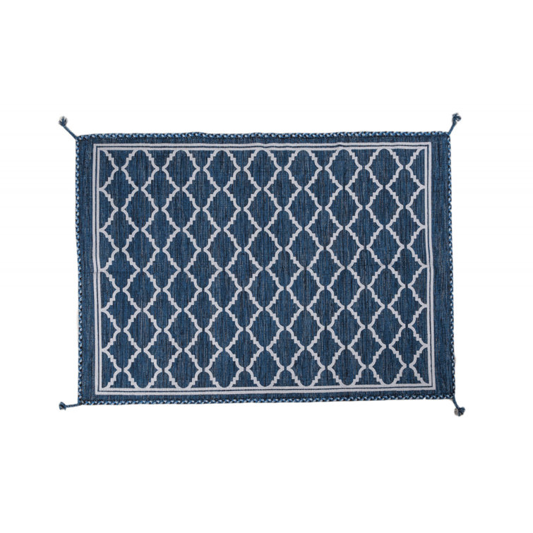 Marlow Home Co. Riddles 230 X 160 Blue Area Rug | Wayfair.co.uk