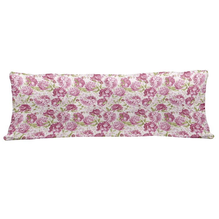 Details about   Ambesonne Floral Blossom Body Pillow Case Cover with Zipper Decorative Accent 