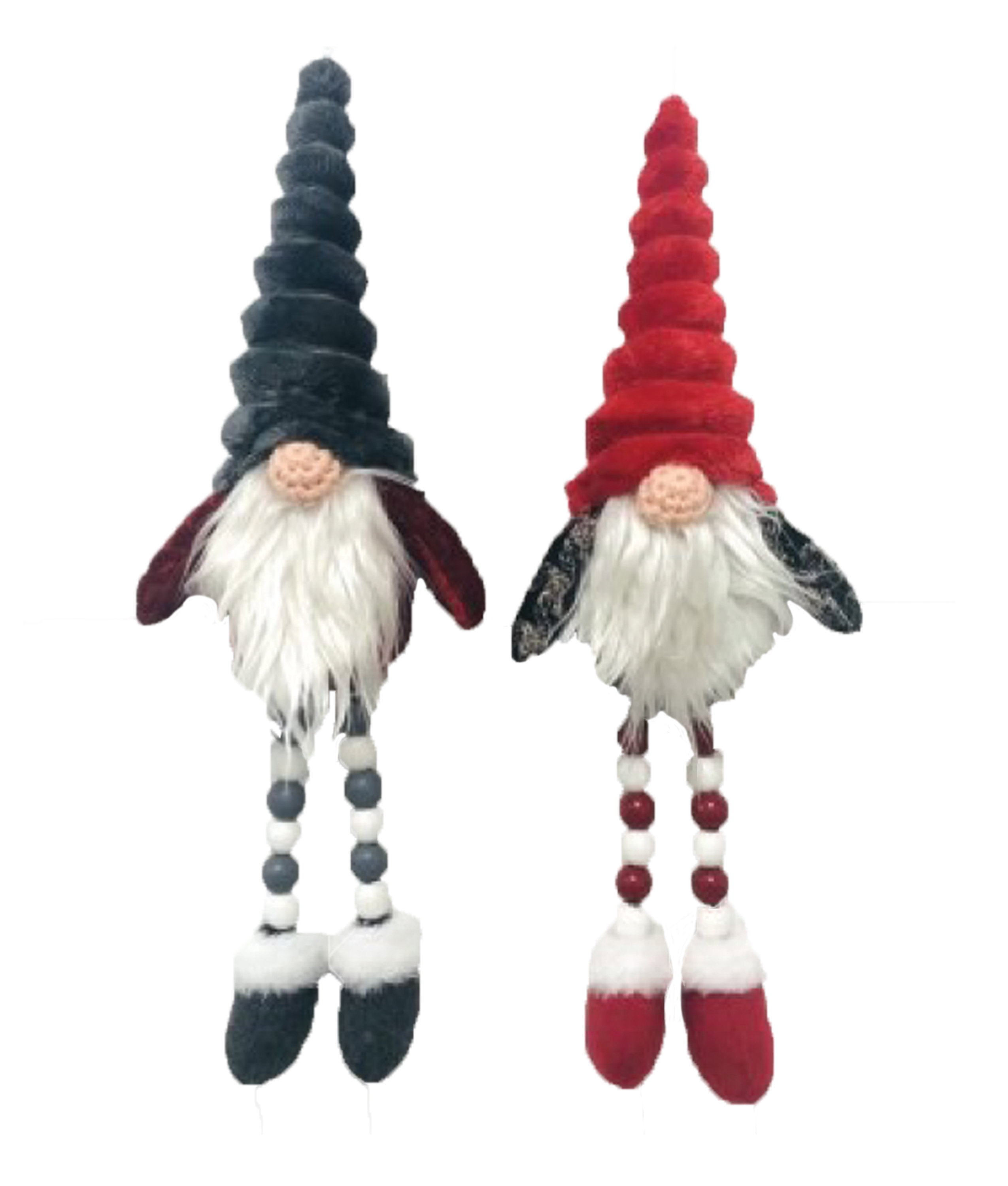The Holiday Aisle® 2 Piece Xmas Gnome Ornaments Set Wayfair