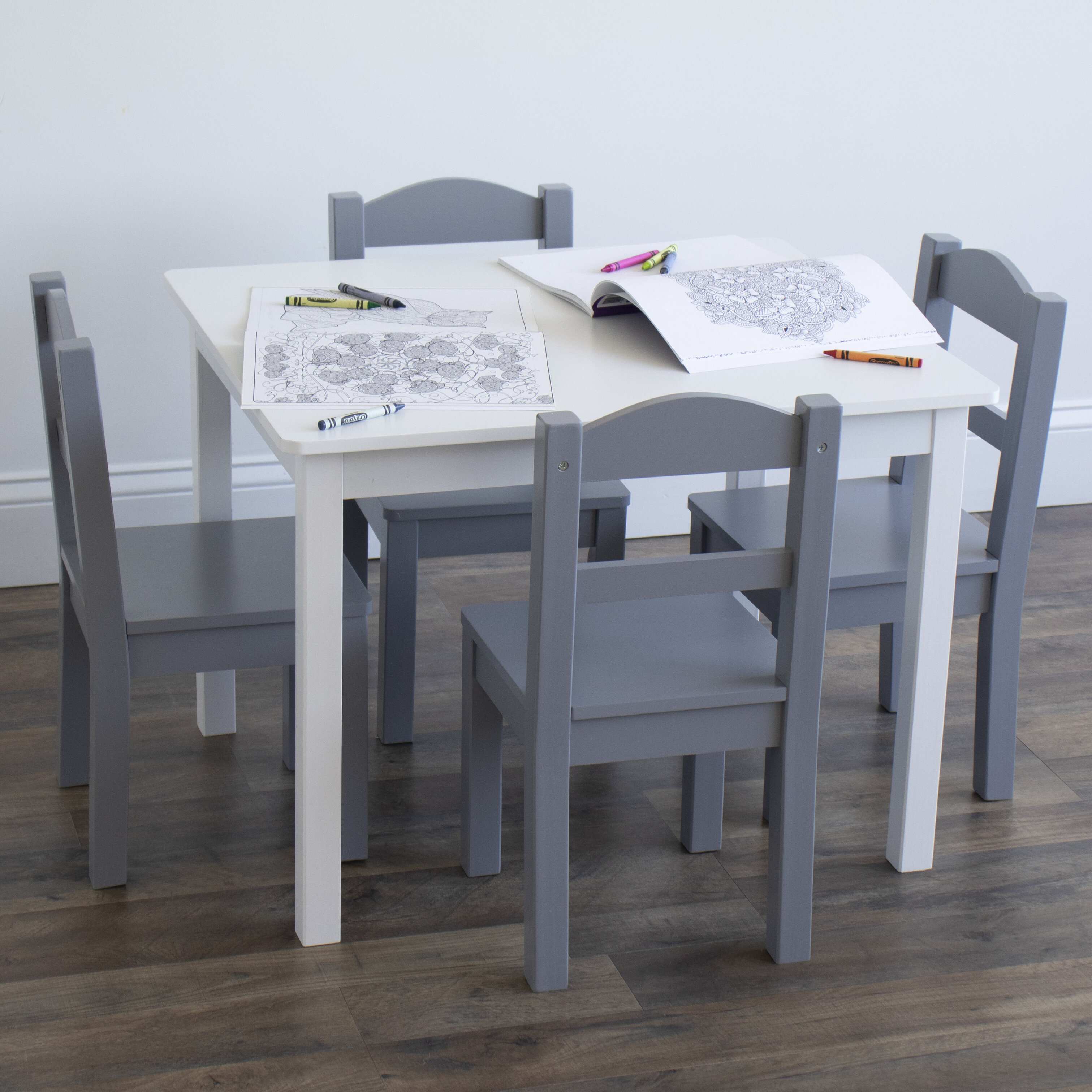 Wayfair | Rectangle Toddler & Kids Table & Chair Sets You'll Love 