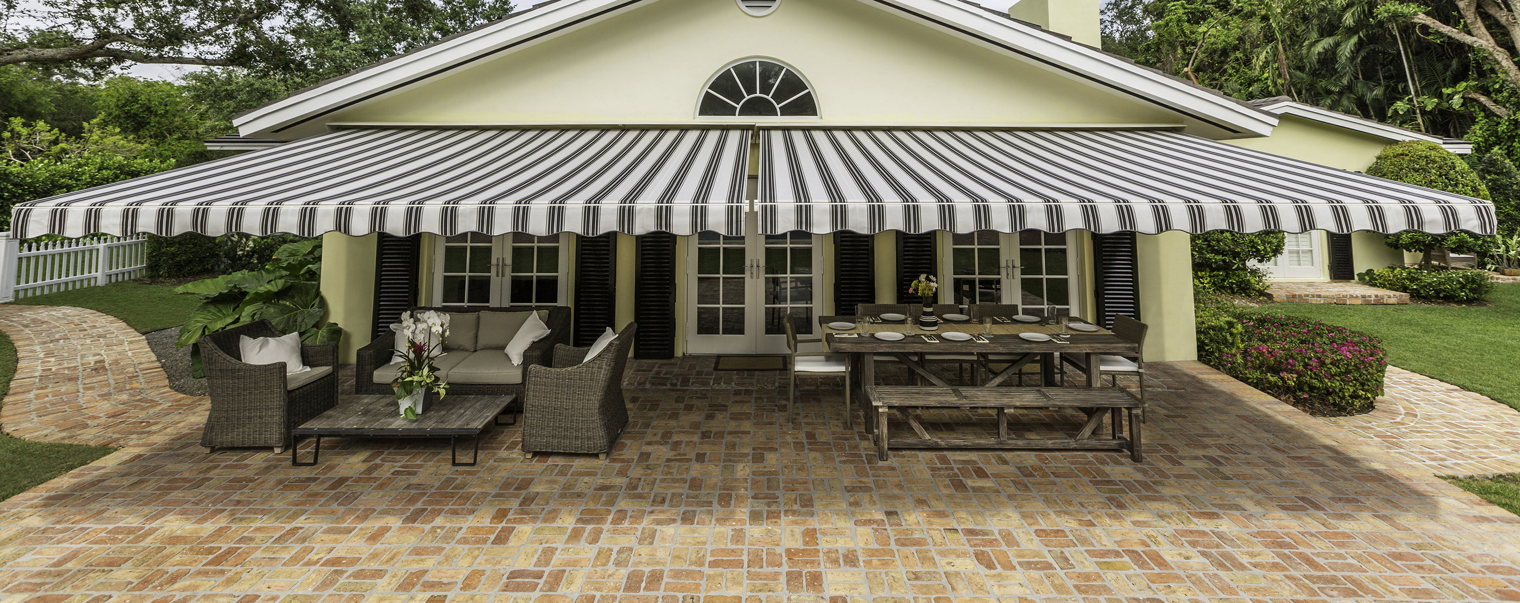 SunSetter Motorized Sunbrella Retractable Standard Patio Awning Wayfair