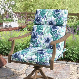 Brand New Replacement Garden Recliner Lounger Chair Cushion Ashley Green Pattern 