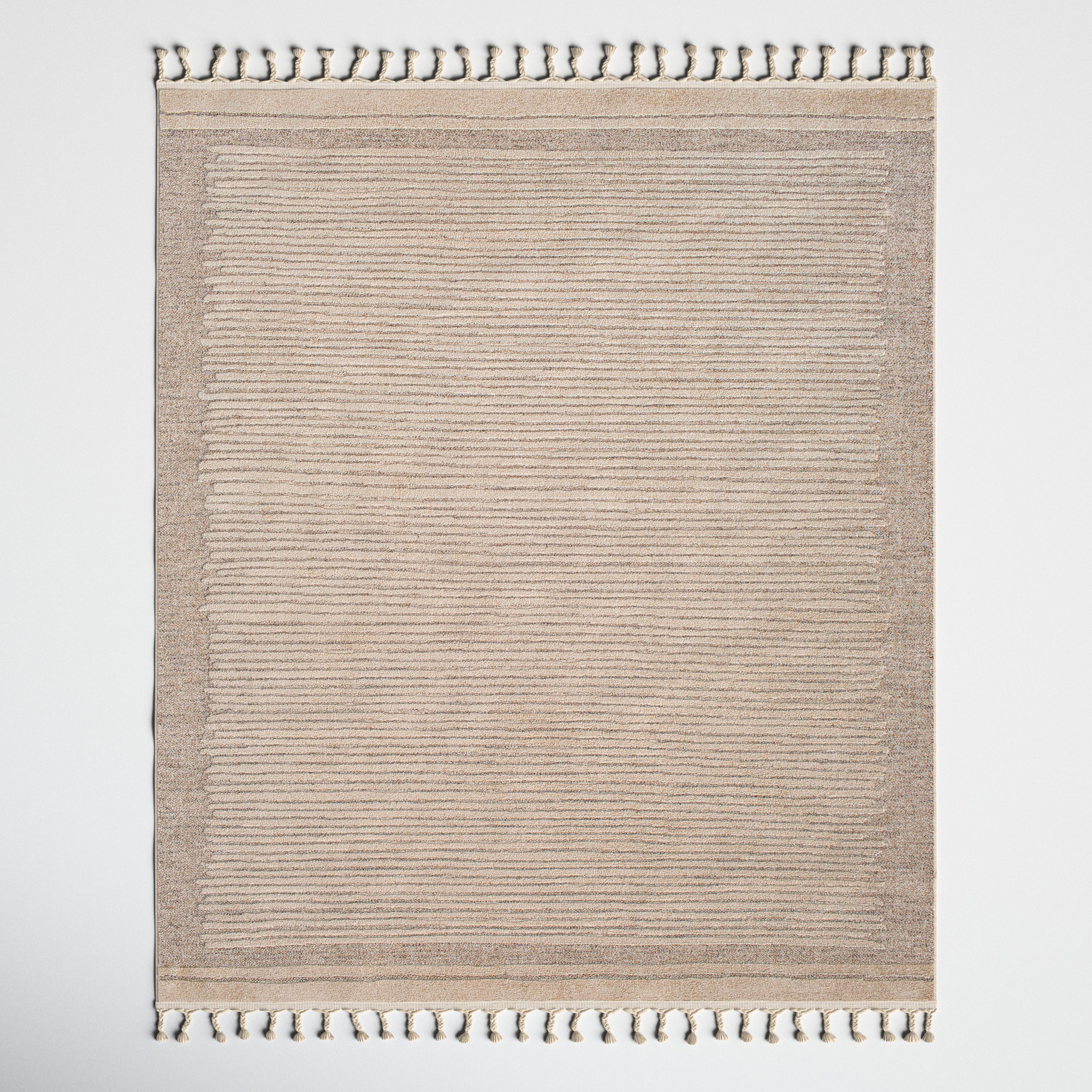Santo Performance Taupe Rug & Reviews Joss & Main