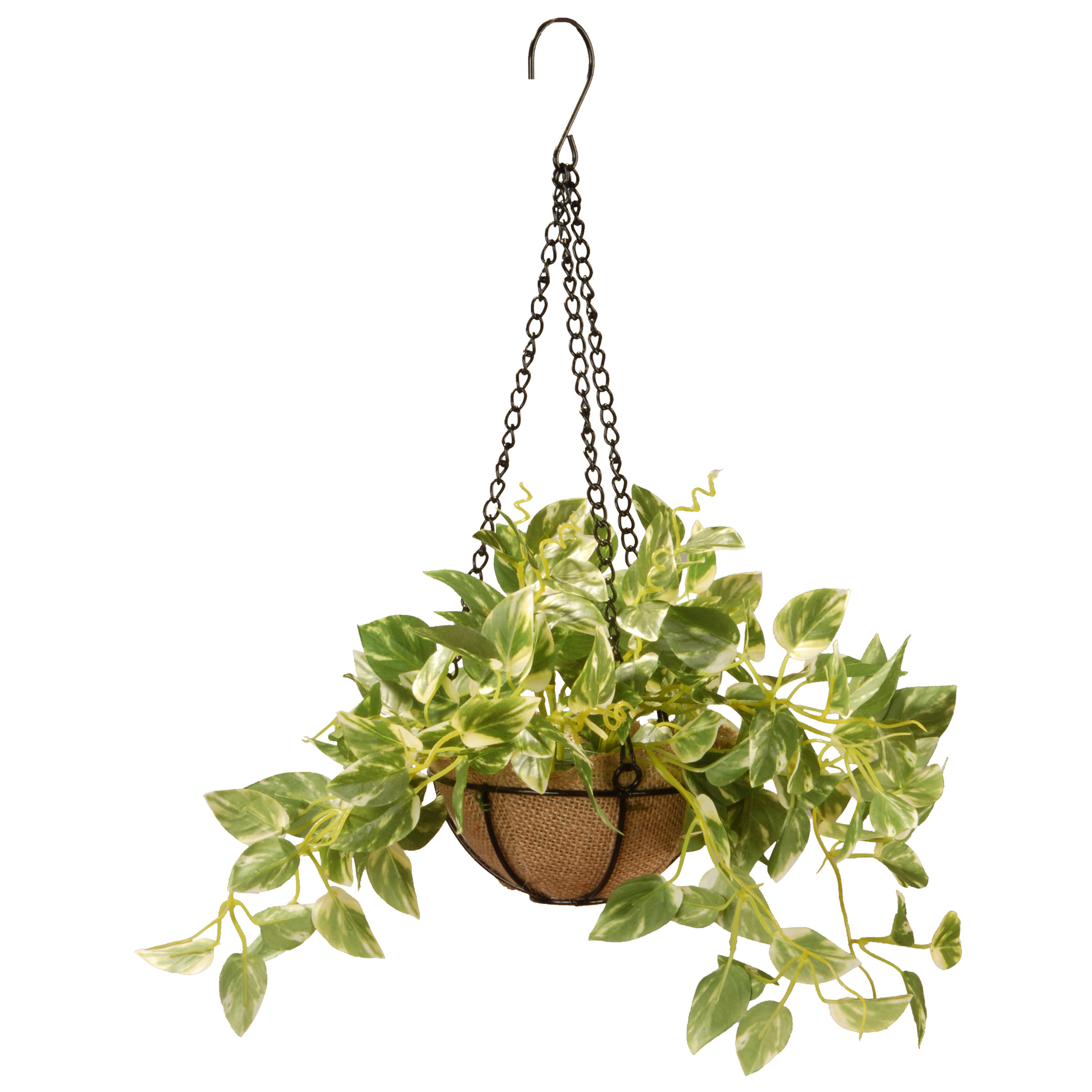 August Grove® 9.8'' Faux Flowering Plant in Fiber Basket & Reviews