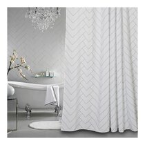 Polyester Waterproof Fabric Shower Curtain Summer Beach Bathroom Bath Mat 2587 