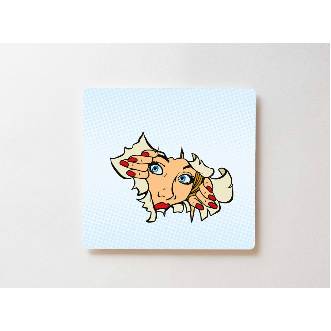 Mercer41 Metallbild grafische Kunst