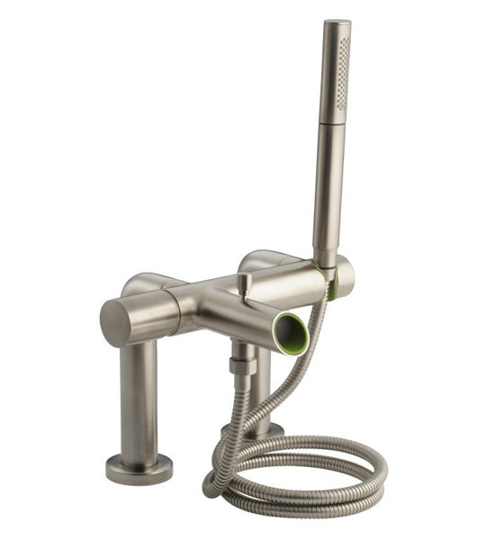 Toobi Single Handle Deck Mounted Clawfoot Tub Faucet with Handshower