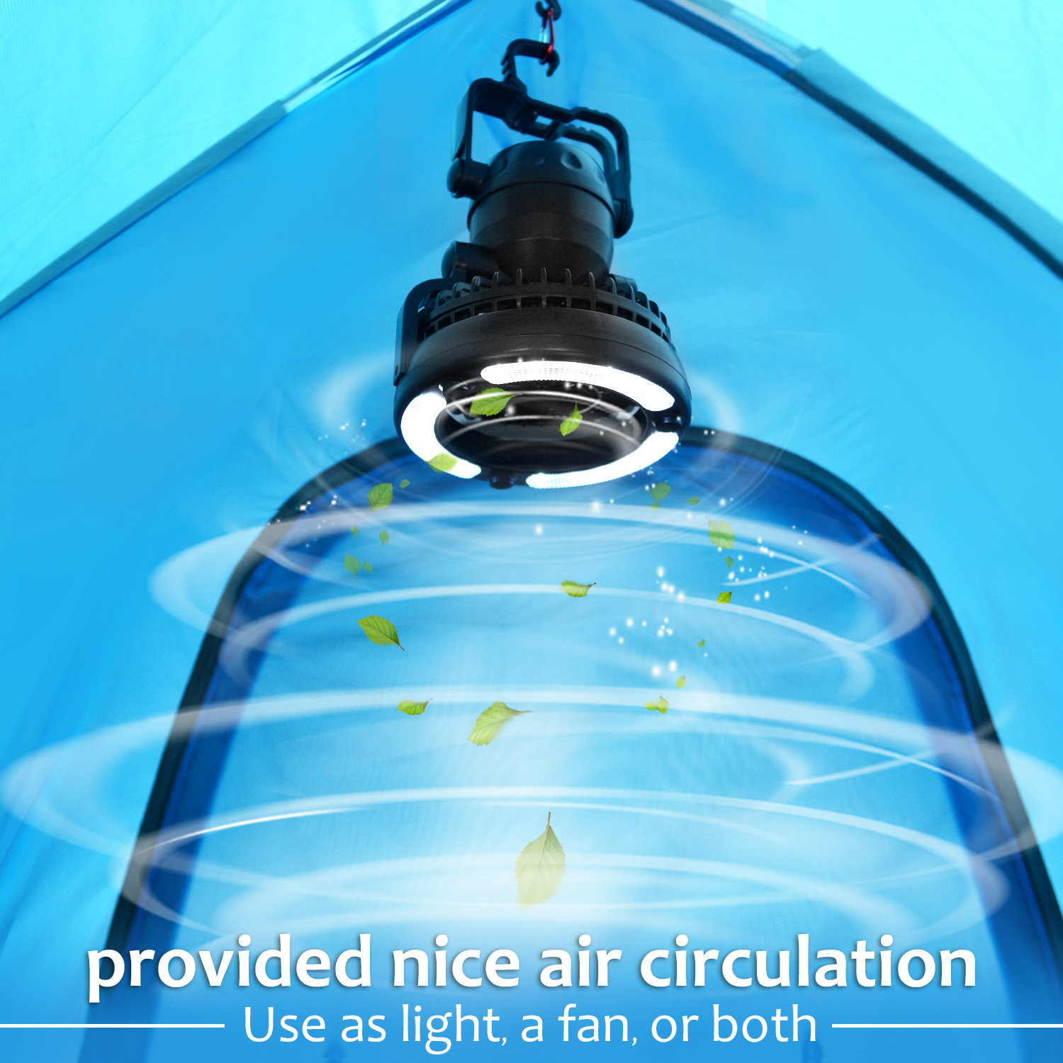 Odoland 2in1 18 LED Camping Lantern with Ceiling Fan & Reviews Wayfair