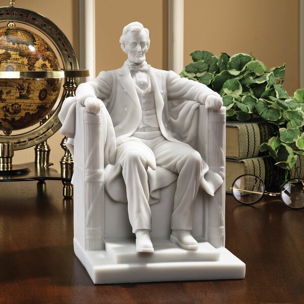 Design Toscano OS190 The Large Lincoln Statue,Antique Stone