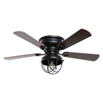 Matte Black Ceiling Fans You'll Love in 