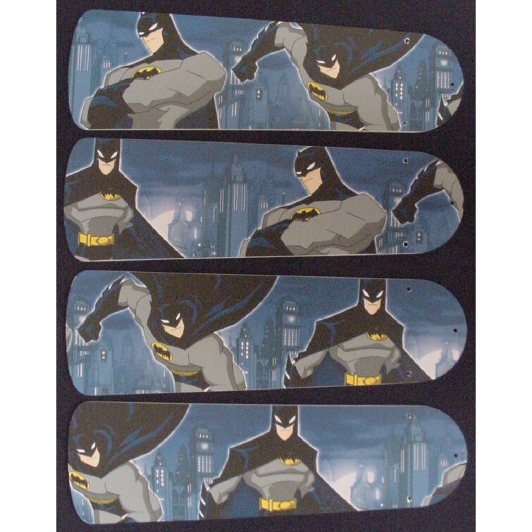 Ceiling Fan Designers Batman Superhero 4 Piece 16