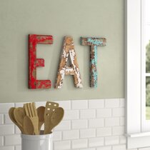 eat Letters eat Sign 10 Kitchen Wall Decor Love Decor Studio 1968 Kitchen Decor Letters EAT Original Font Kitchen Signs