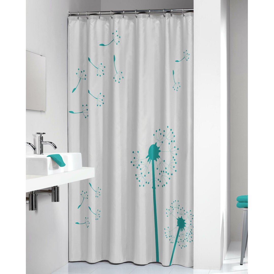 Polyester Shower Curtain gray