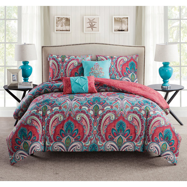 Teal And Brown Comforter Sets | Wayfair