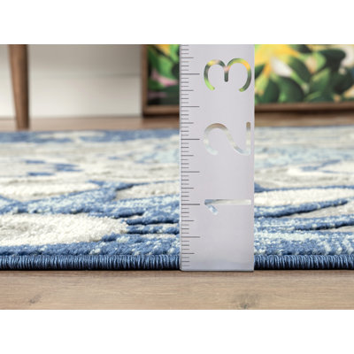 Bungalow Rose Inso Gray Indoor/Outdoor Rug & Reviews | Wayfair