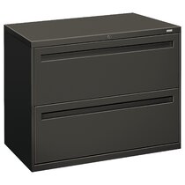 2 DRAWER LATERAL SIZE FILE CABINET by HON OFFICE FURNITURE MODEL 882L 