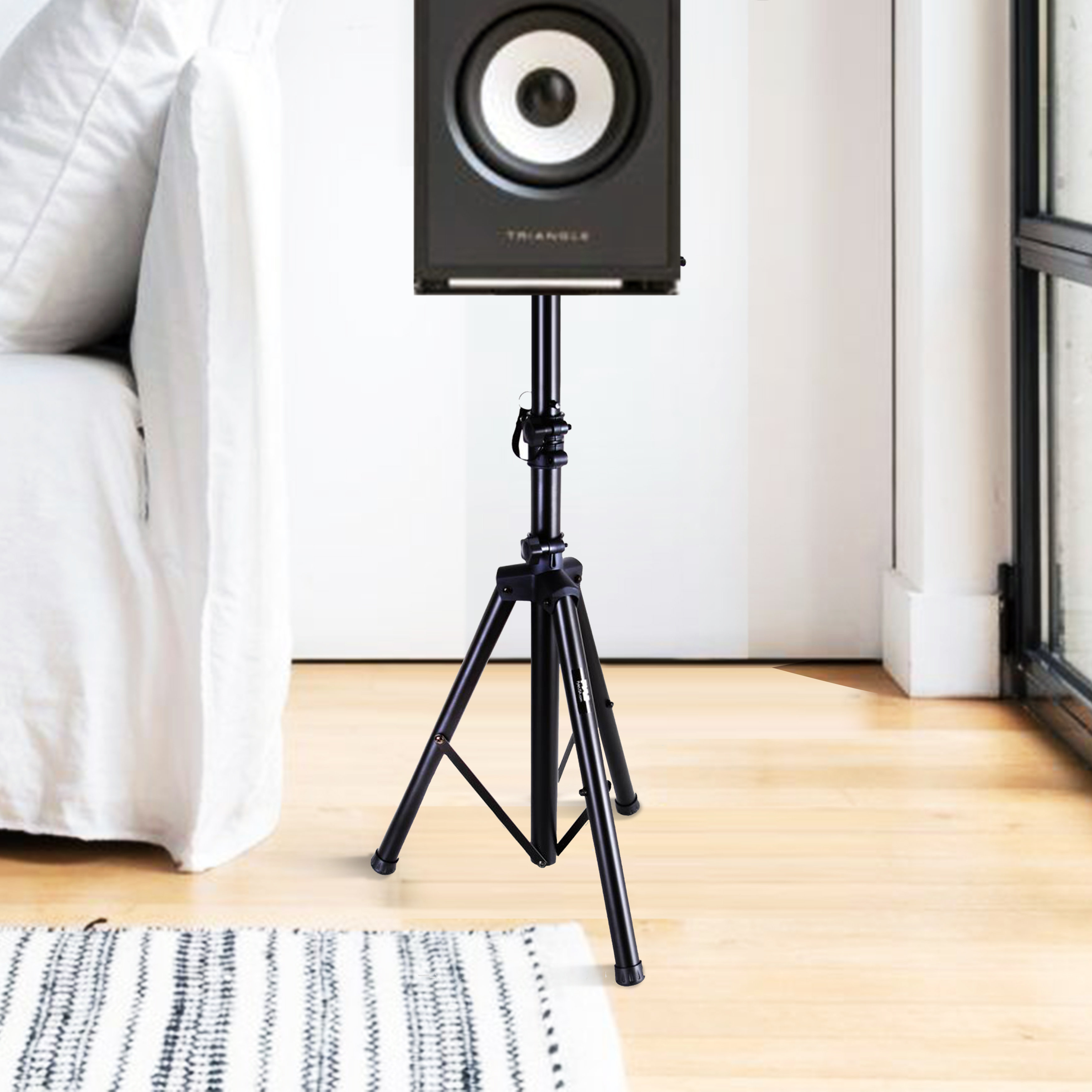 Pyle Dual Studio Monitor Speaker Stands – Universal Pair – PSTND32