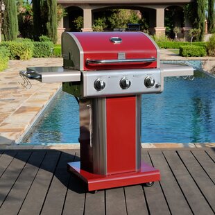 1117  BBQ Outdoor Grill For Camping/Outdoor Parties 18 x 21 Inches,Red 