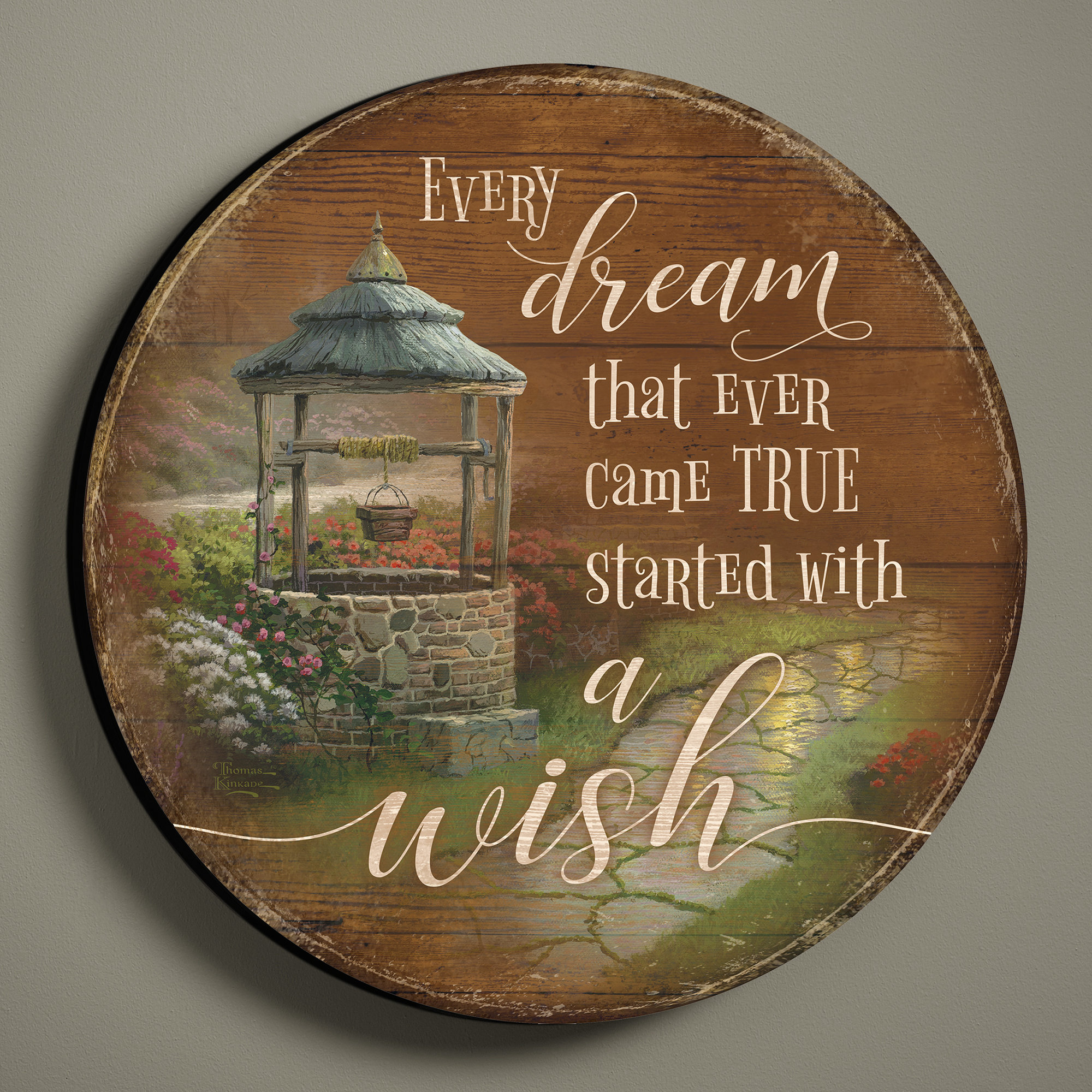 Rosalind Wheeler Every Dream Started with a Wish Wall Décor Wayfair