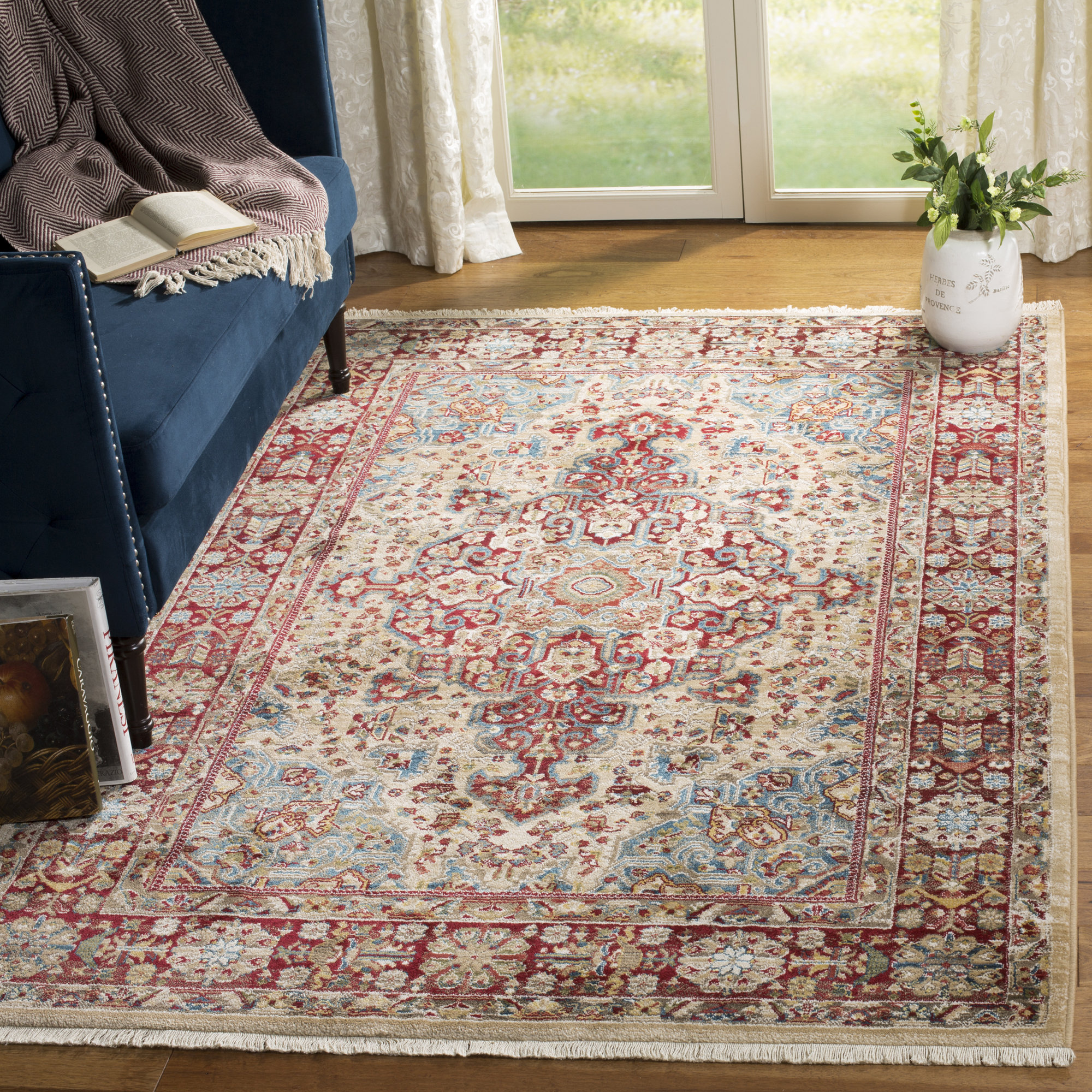 World Menagerie Kurtz Performance Red Rug & Reviews Wayfair