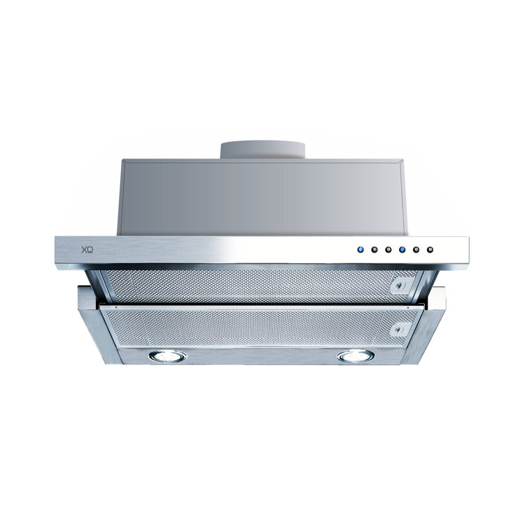 thin under cabinet range hood