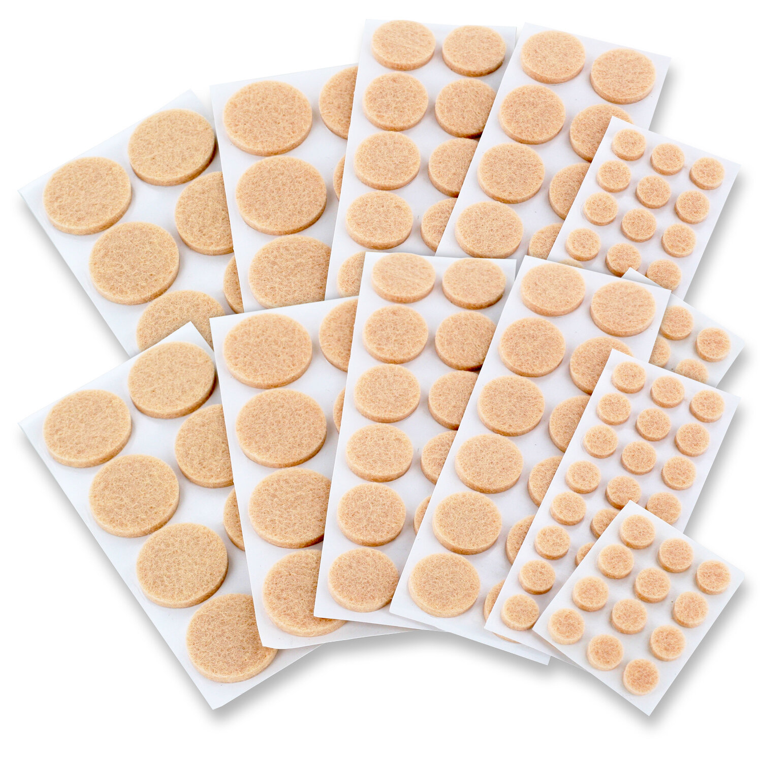 24 Felt Chair Pads for Hardwood Floors 4/5" Details about   Screw-On Felt Pads by X-Protector 