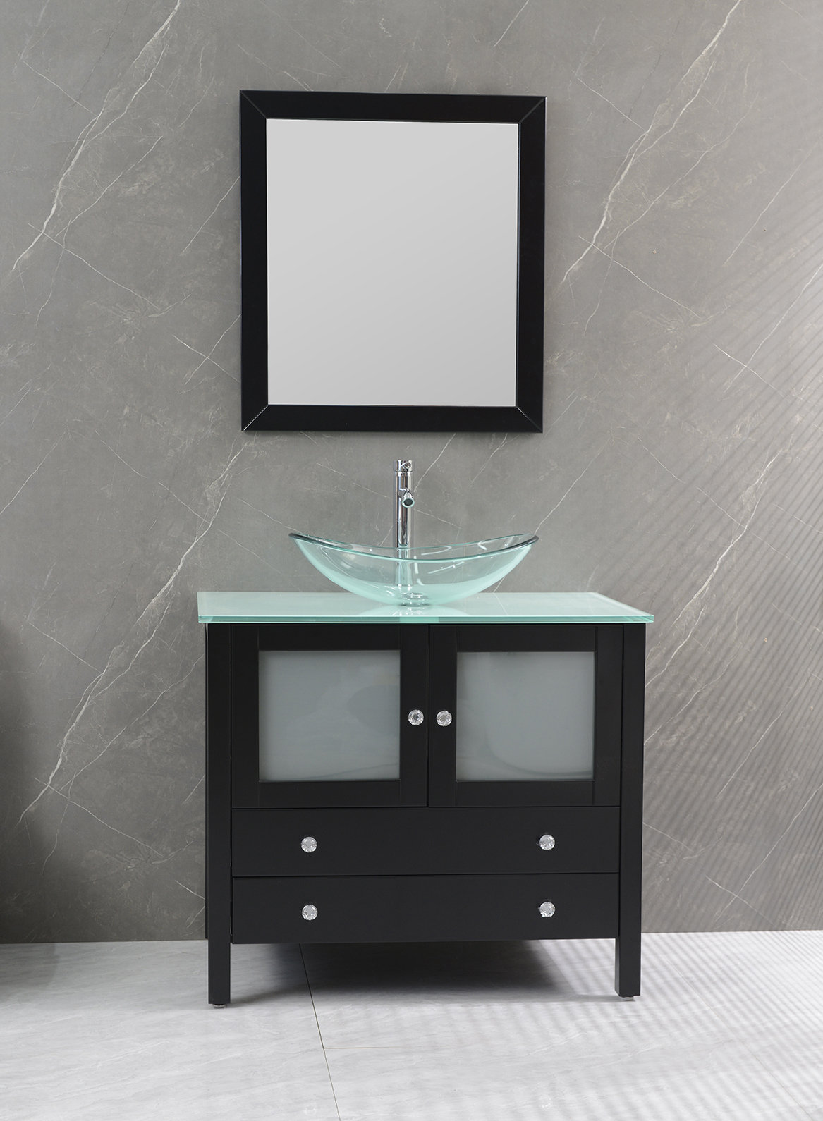 Ebern Designs Najely 36'' Freestanding Single Bathroom Vanity with
