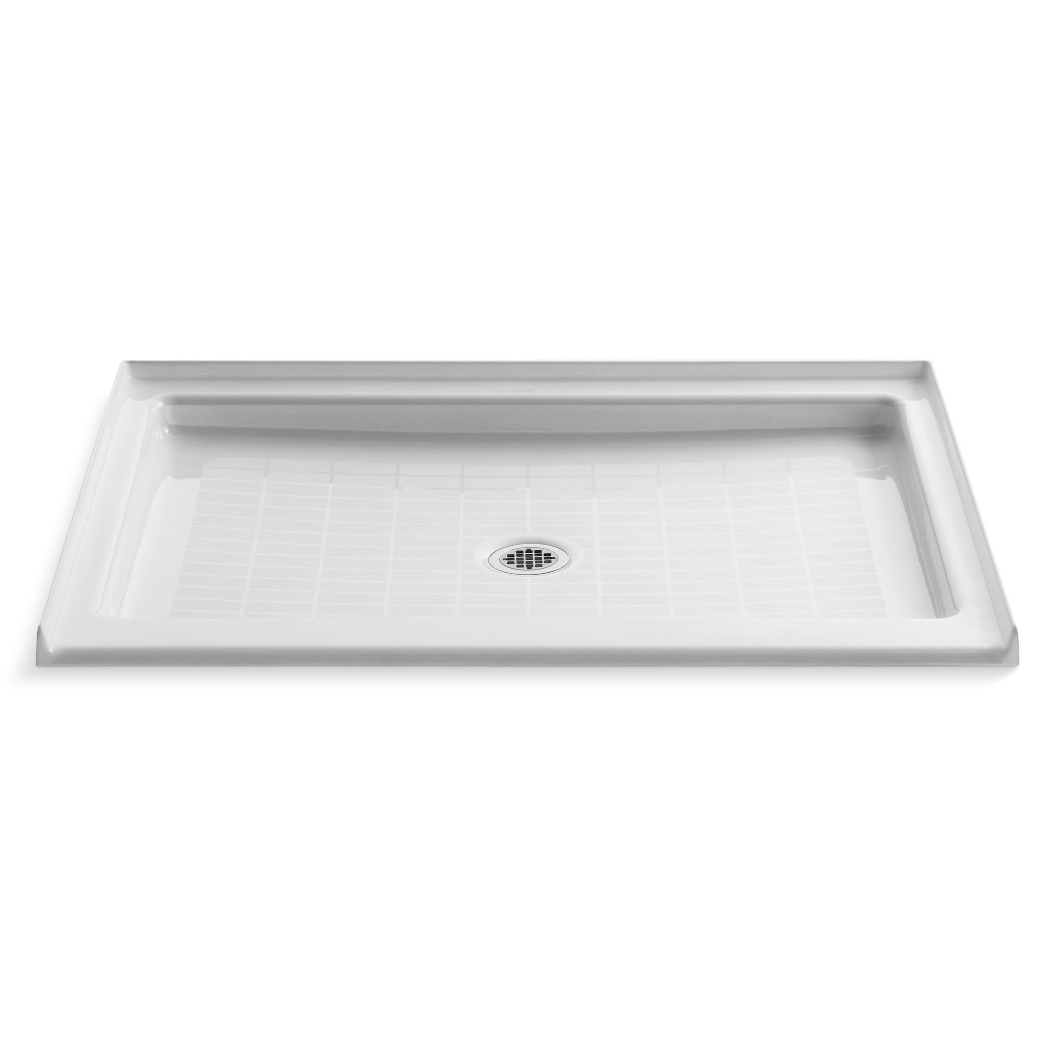 Kohler Purist® 48" W x 36" D Cast Iron Shower Base & Reviews Wayfair
