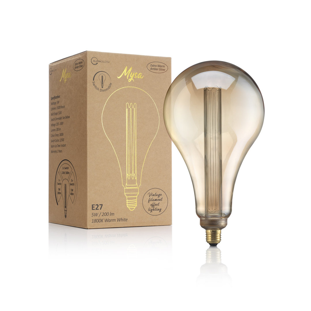 Williston Forge 2W E27 dimmbares LED-Leuchtmittel