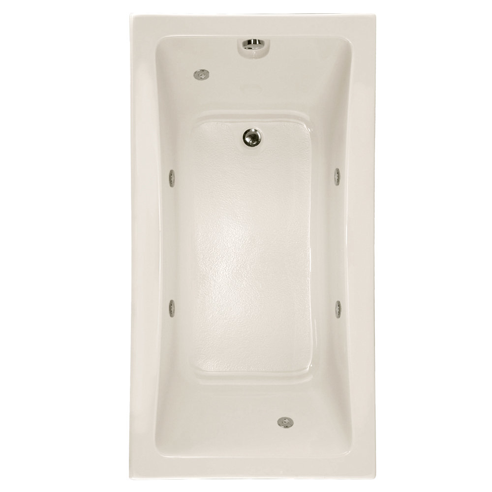Hydro Systems Designer 60" x 32" Drop in Whirlpool Acrylic Bathtub
