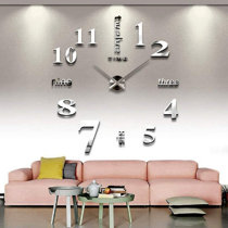 Flip Flops Frameless Borderless Wall Clock For Gifts or Home Decor E126 