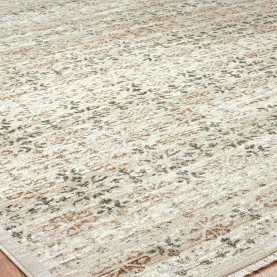 Bungalow Rose Evita Performance Ivory Rug | Wayfair