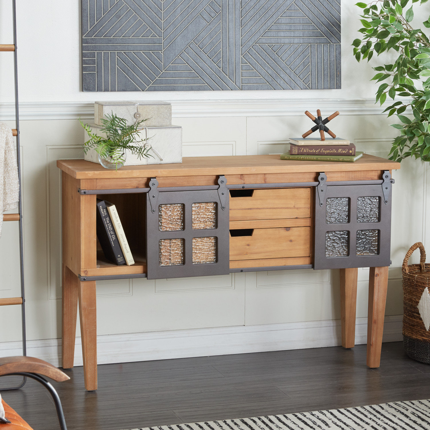 Gracie Oaks Daaniya 47.25'' Console Table | Wayfair
