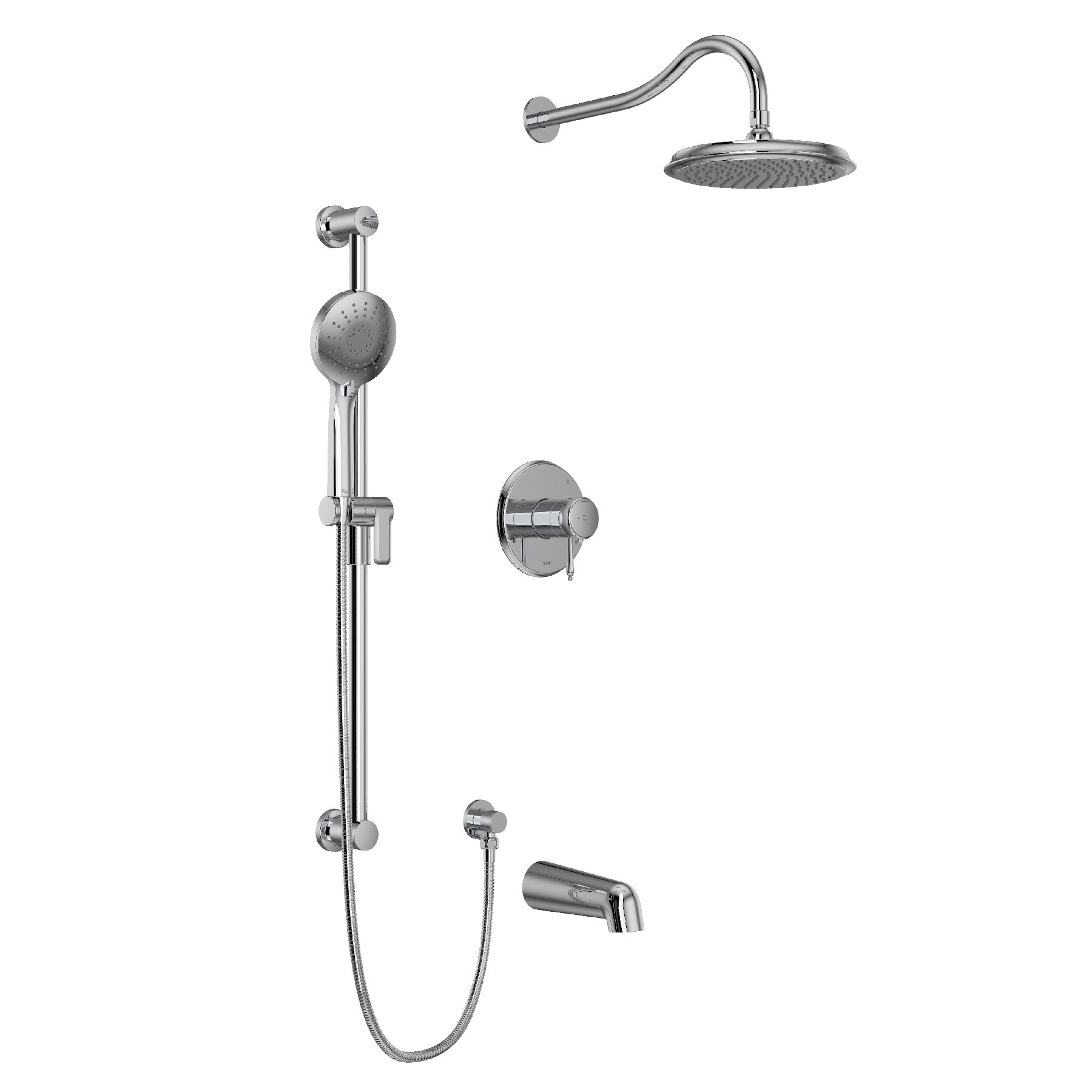 House of Rohl Retro Thermostatic Shower Faucet with Roughin Valve