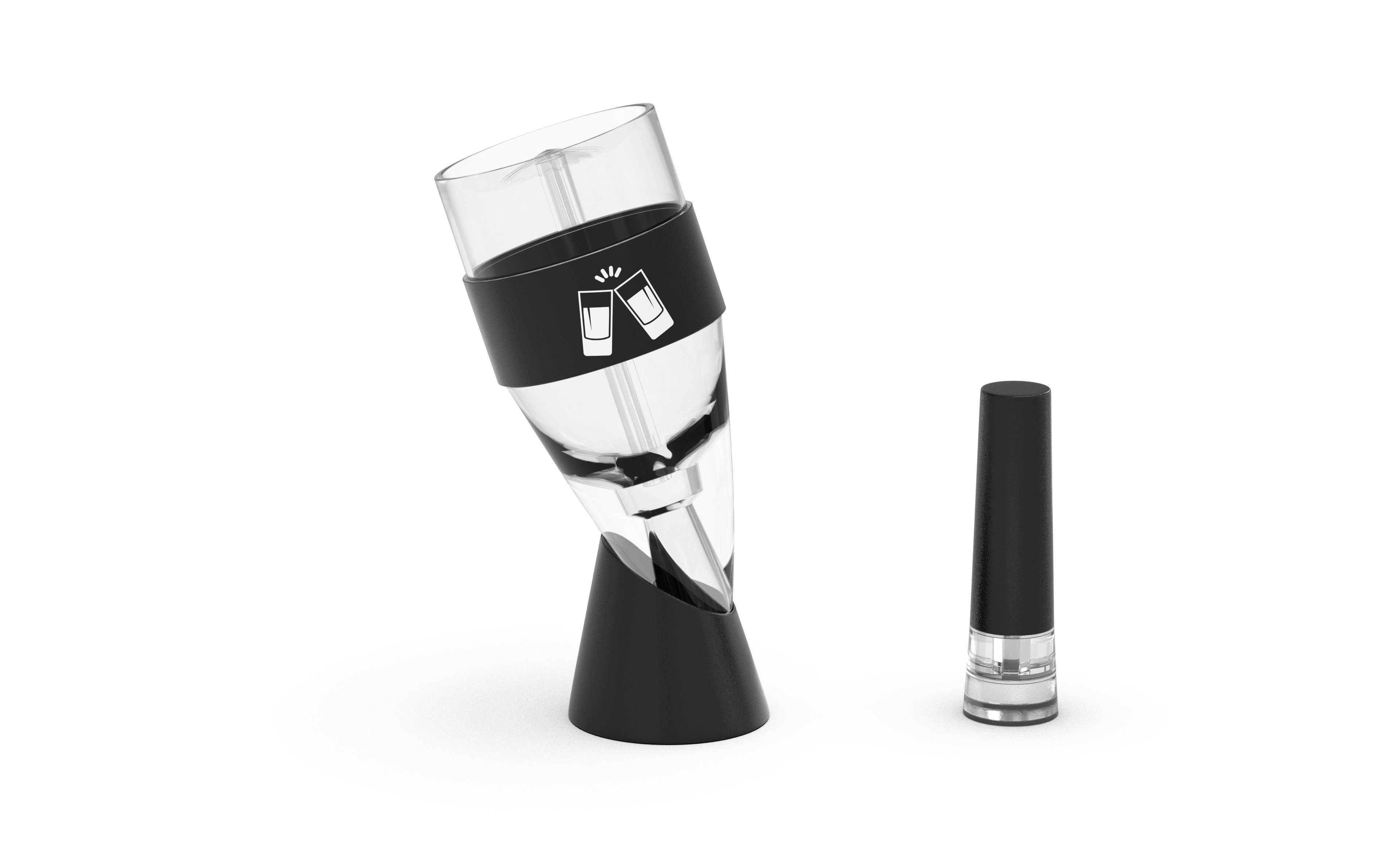 Lemonsoda Wine Aerator Pourer Classic Designer Premium Spout Instant Diffuser Get The Old