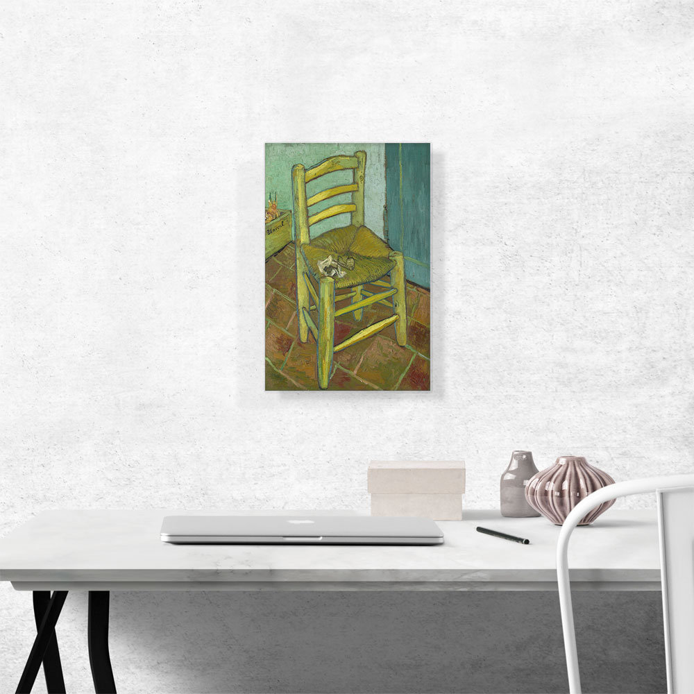 ARTCANVAS Van Gogh's Chair 1888 by Vincent Van Gogh Wrapped Canvas