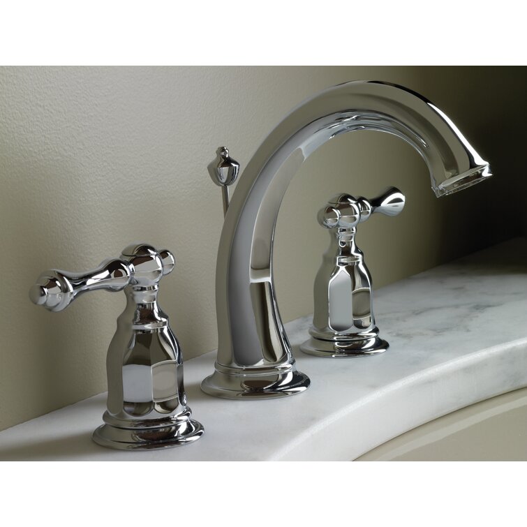 13491-4-CP Kelston Widespread Bathroom Faucet with Drain Assembly - 1
