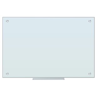 Glass Memo Board Magnetic Heat Resistant Toughened Glass 120x40cm 