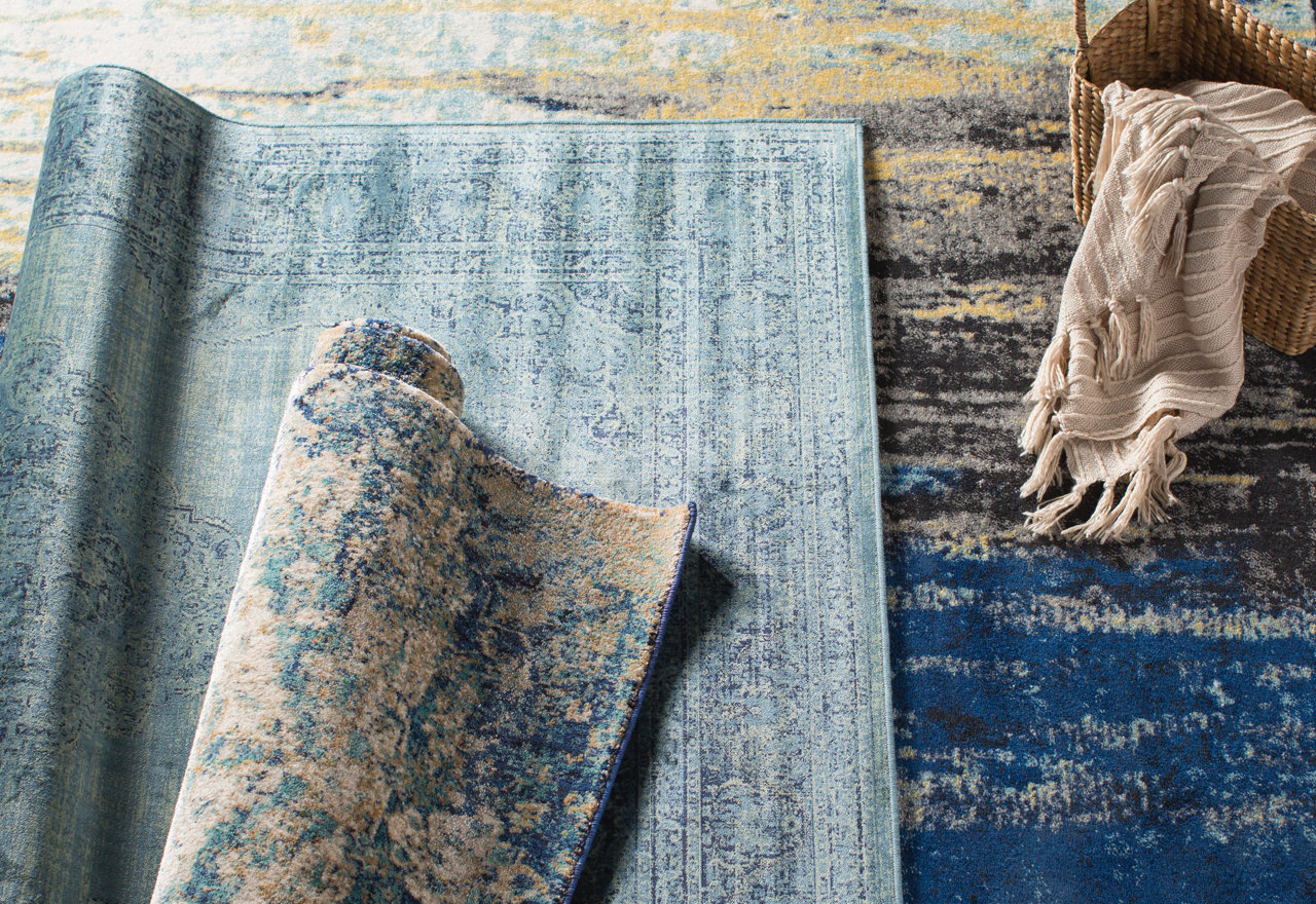 [BIG SALE] Slate to Stone Blue & Gray Rugs You’ll Love In 2022 Wayfair
