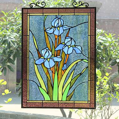 Details about   Design Toscano Dragonfly Pond Stained Glass Window 
