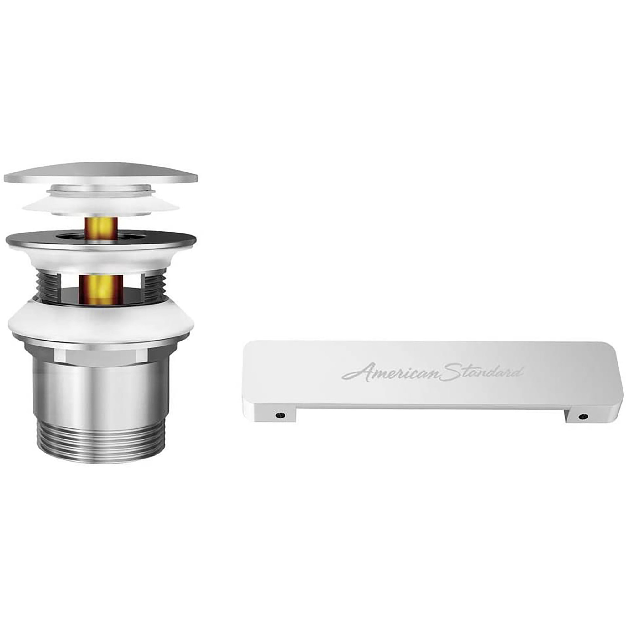 American Standard ToeTap Leg Tub Drain with Overflow Wayfair