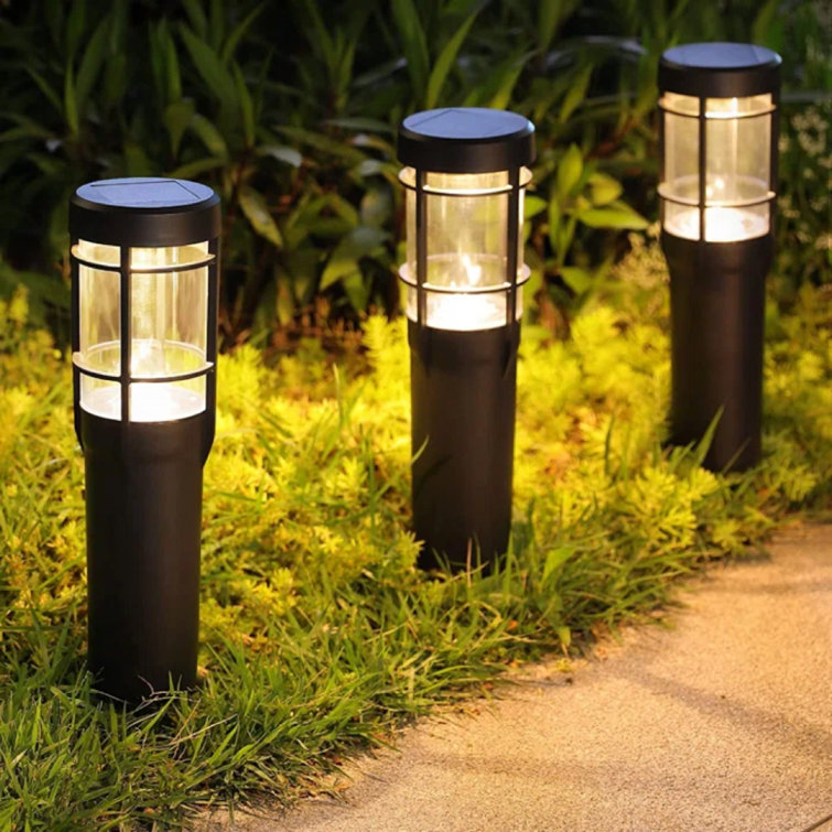 Kompleks Lang blæk Arlmont & Co. Lacie-Mai Solar Pathway Lights Outdoor, 6 Pack Super Bright Solar  Outdoor Lights, Ip65 Waterproof Auto On/Off Solar Garden Lights Solar  Powered Landscape Path Lights For Yard Lawn Patio Walkway