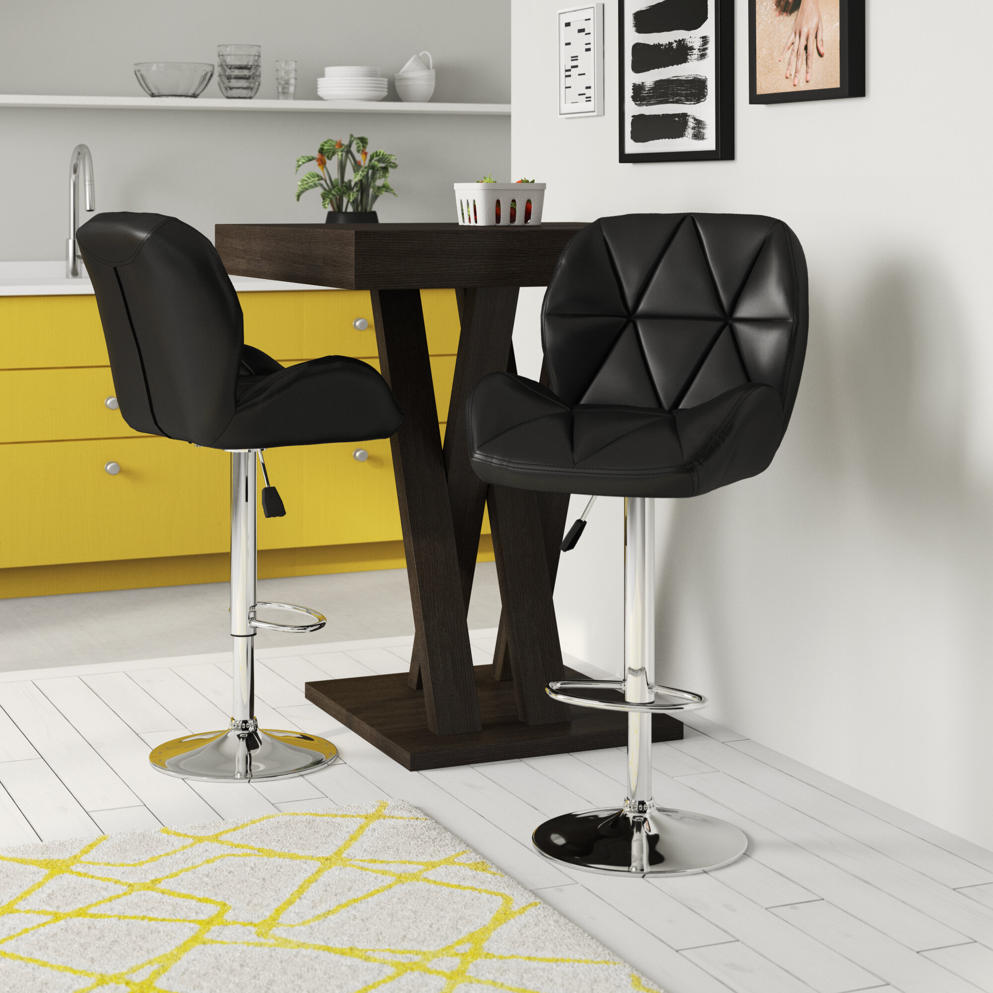 New Elegant Metal Tromso Bar Stool Perfect for High Tables and Breakfast Bars. 