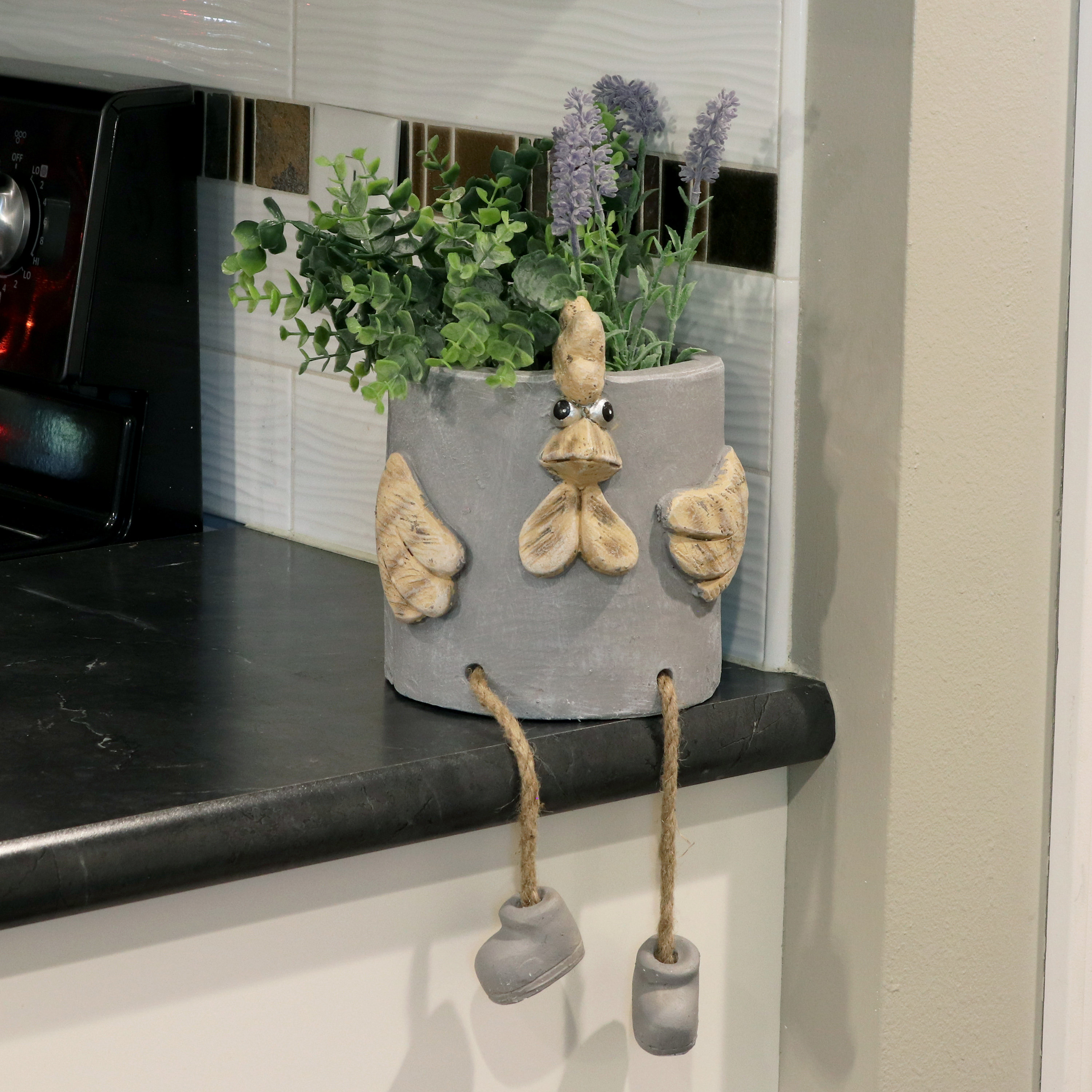 Rosalind Wheeler Caliana Magnesium Oxide Statue Planter Wayfair