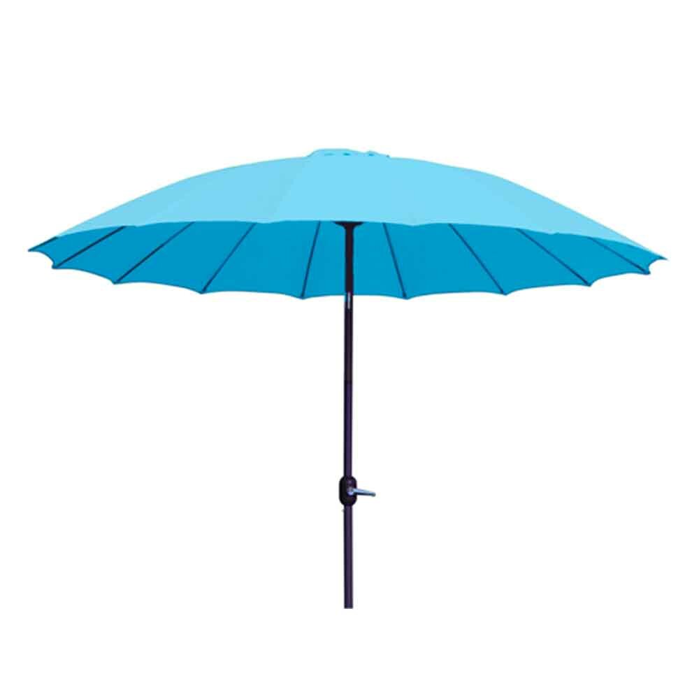 2.5m Traditional Patio Umbrella blue,navy
