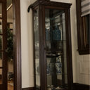 Astoria Grand Emelle 29 #39 #39 Wide Curio Cabinet with Lighting Reviews